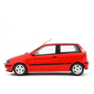 Fiat Punto GT 1400 2° serie 1996 Rosso Laudoracing 1:18 Resinemodell (Türen, Motorhaube... nicht zu öffnen!)